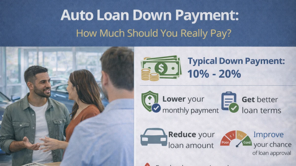Auto Loan Down Payment