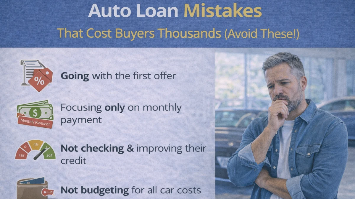 Auto Loan Mistakes