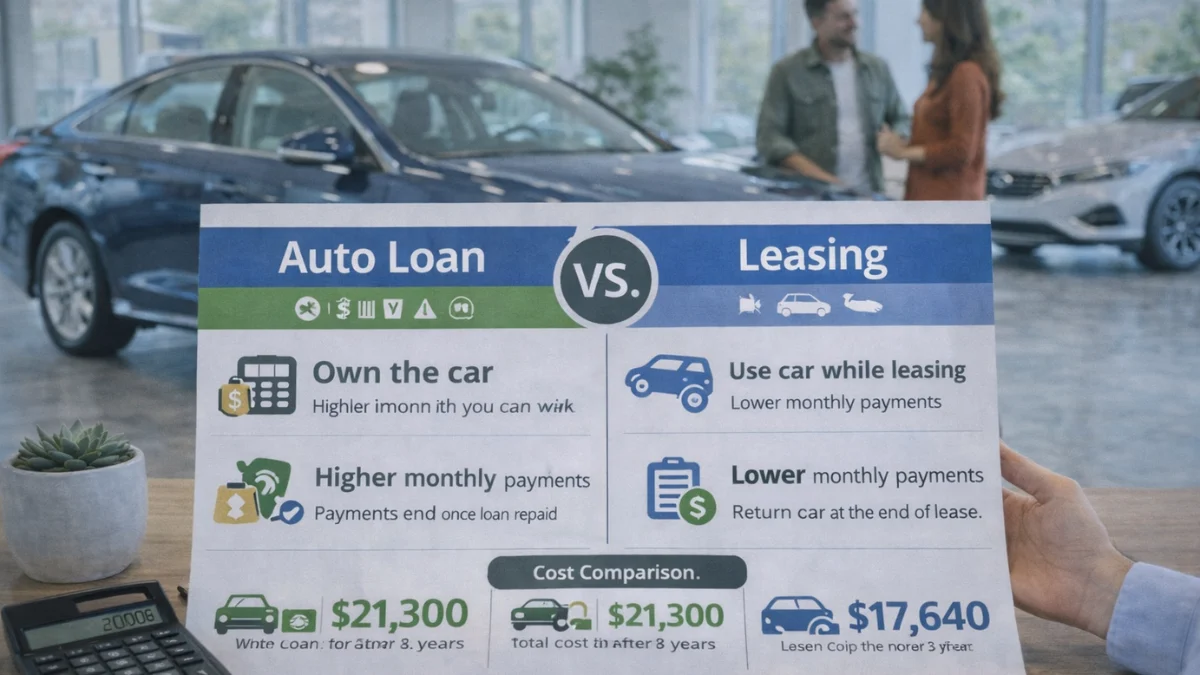 Auto Loan vs Leasing