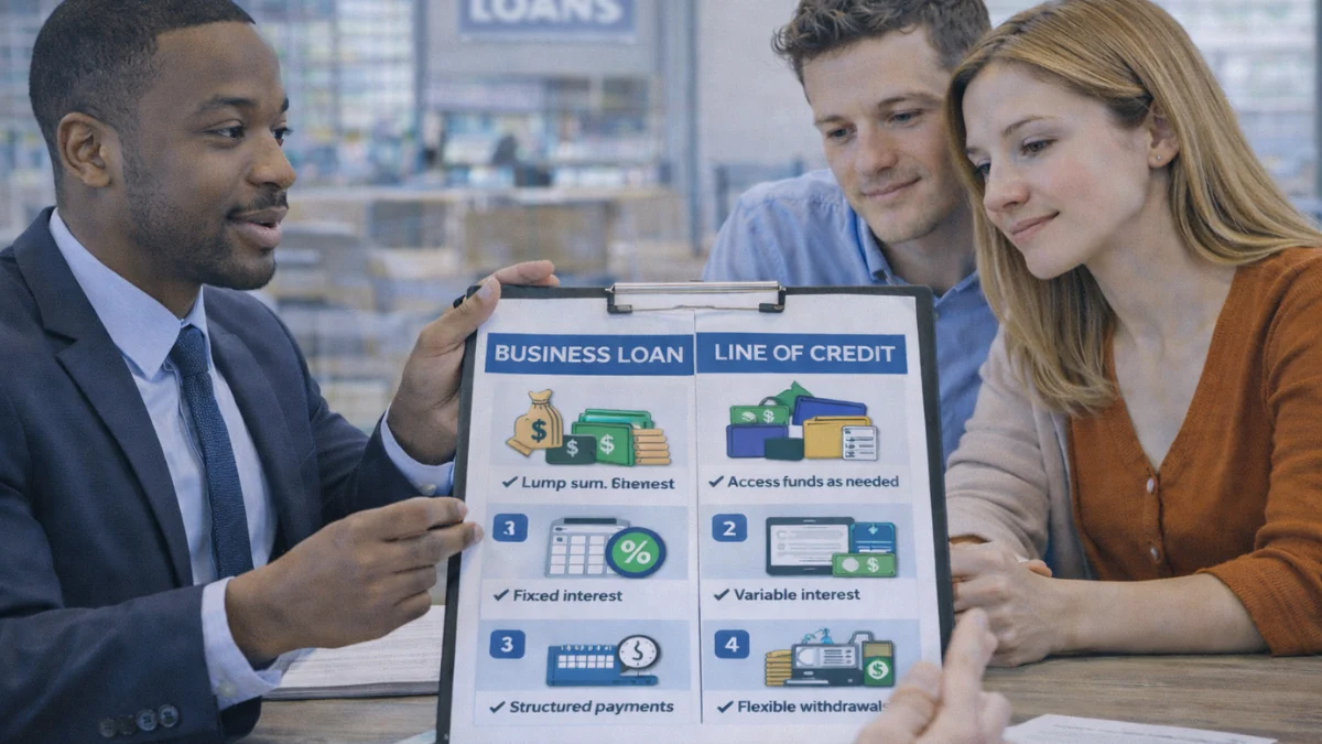 Business Loan vs Line of Credit