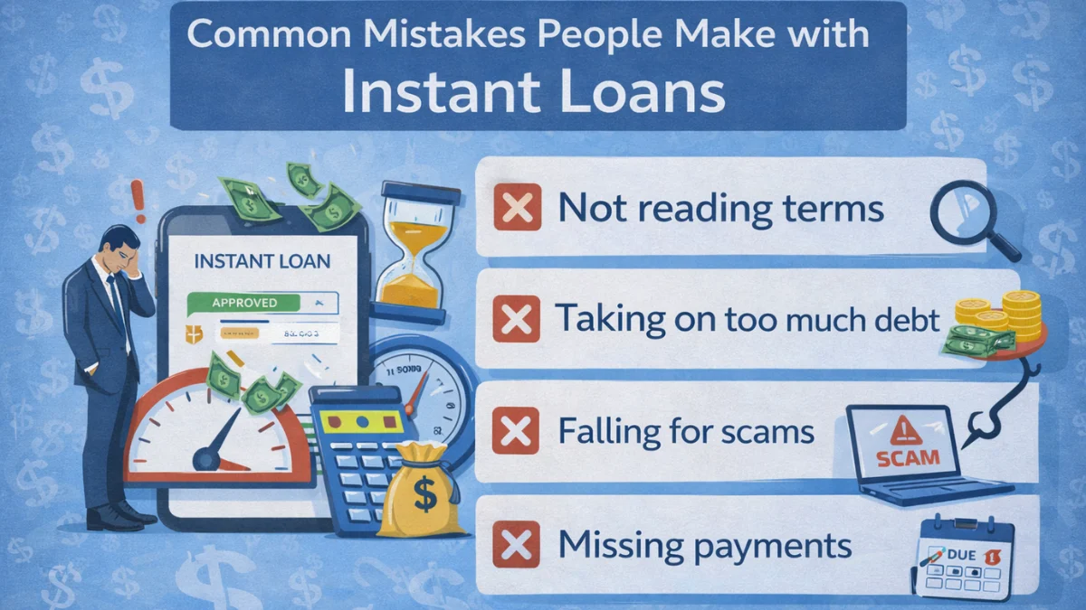 Common Mistakes People Make with Instant Loans Common Mistakes People Make with Instant Loans