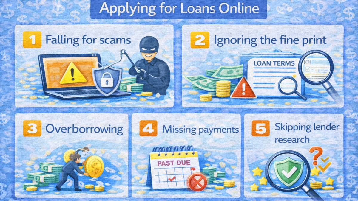 Common Mistakes When Applying for Loans Online