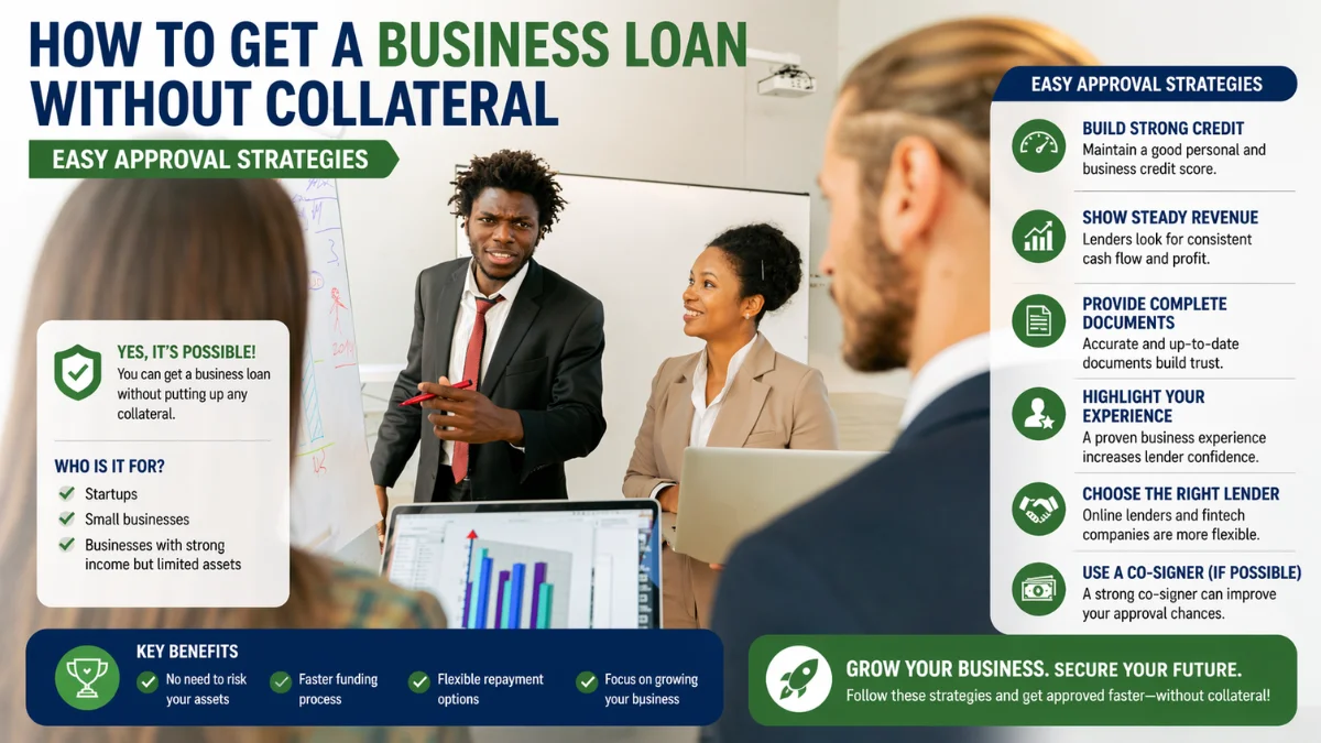 Get a Business Loan Without Collateral