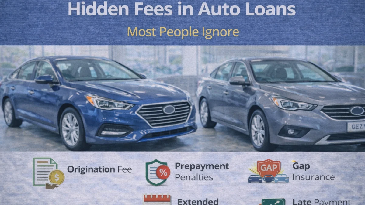 Hidden Fees in Auto Loans