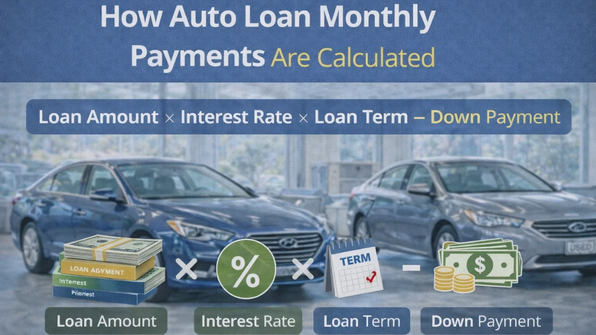 How Auto Loan Monthly Payments Are Calculated