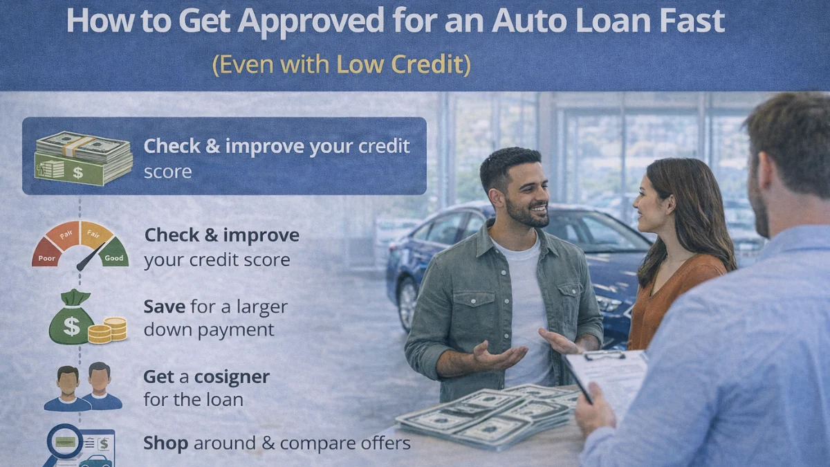 How to Get Approved for an Auto Loan Fast How to Get Approved for an Auto Loan Fast
