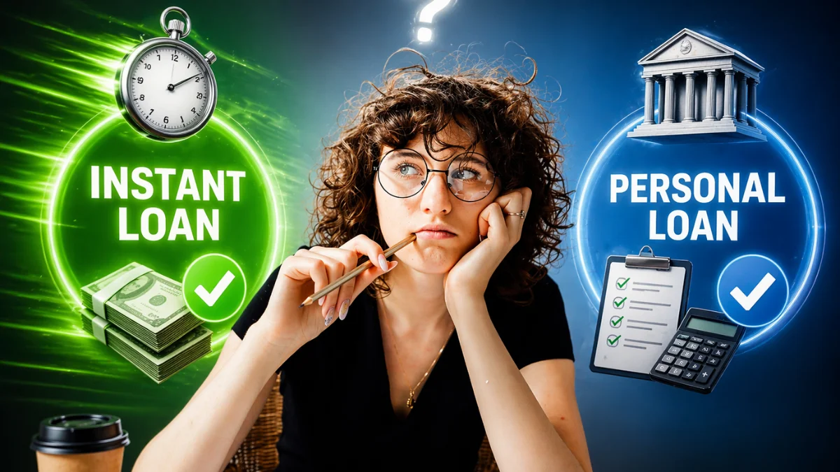 Instant Loan vs Personal Loan