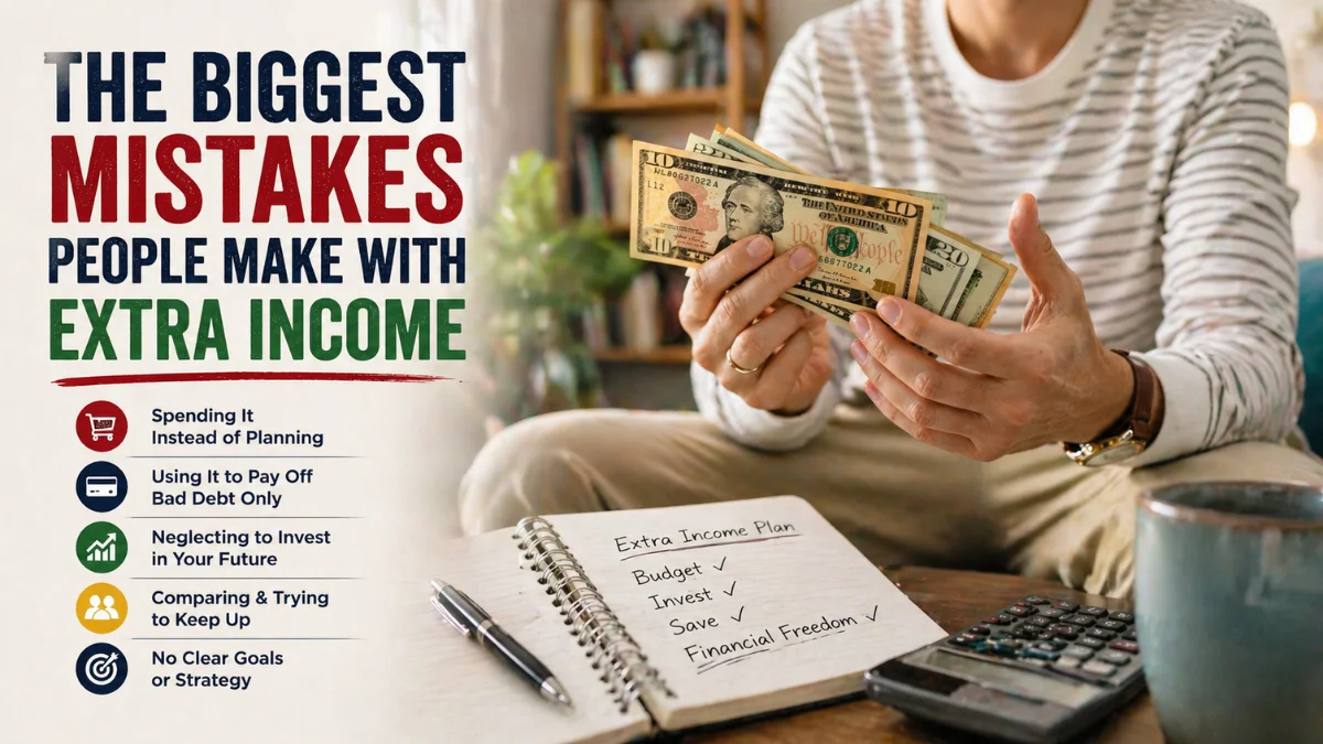 The Biggest Mistakes People Make With Extra Income