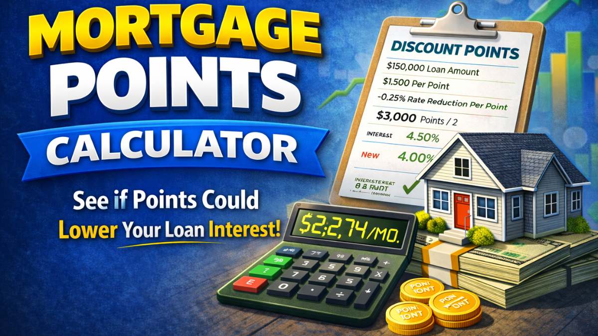 Rates Checker Mortgage Points Calculator (Are Discount Points Worth It in 2026 ...
