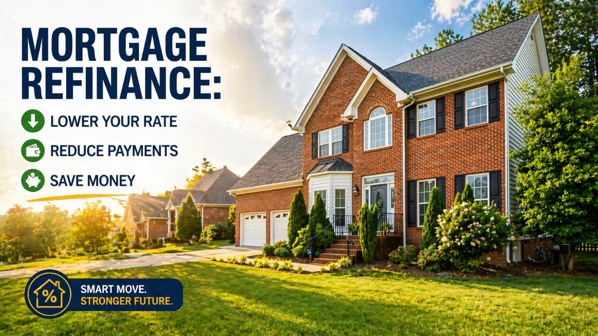 Mortgage Refinance 2026: Lower Your Rate, Reduce Payments & Save Money