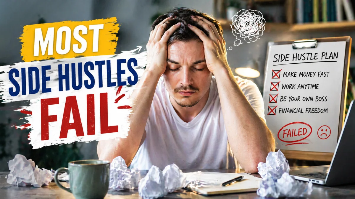 Why Most Side Hustles Fail (And How to Avoid It)