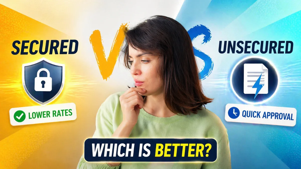 Secured vs Unsecured Personal Loan