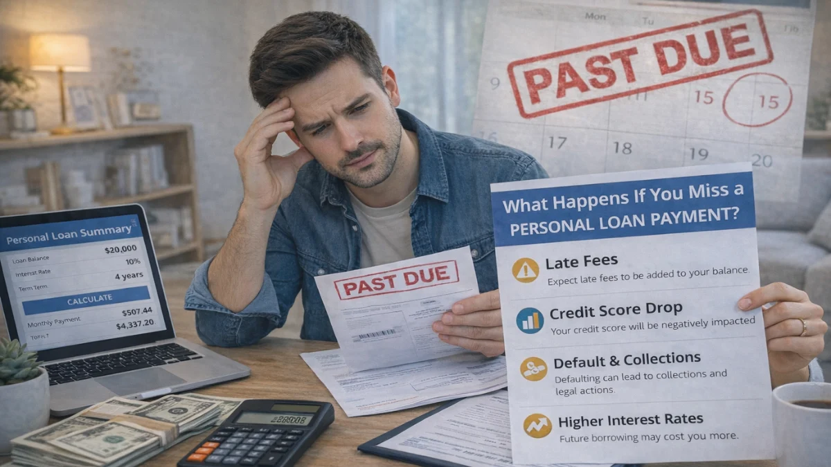 What Happens If You Miss a Personal Loan Payment