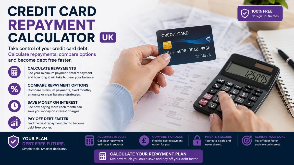 Credit Card Repayment Calculator UK