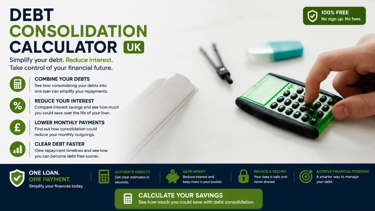 Debt Consolidation Calculator UK