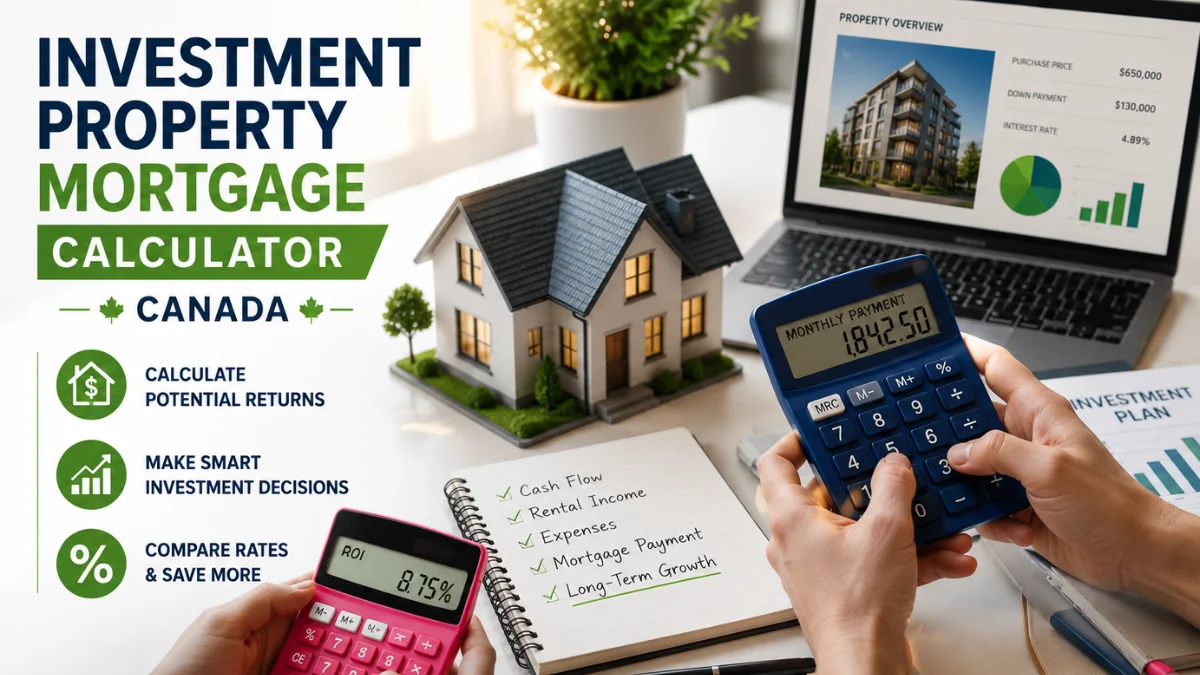 Investment Property Mortgage Calculator Canada