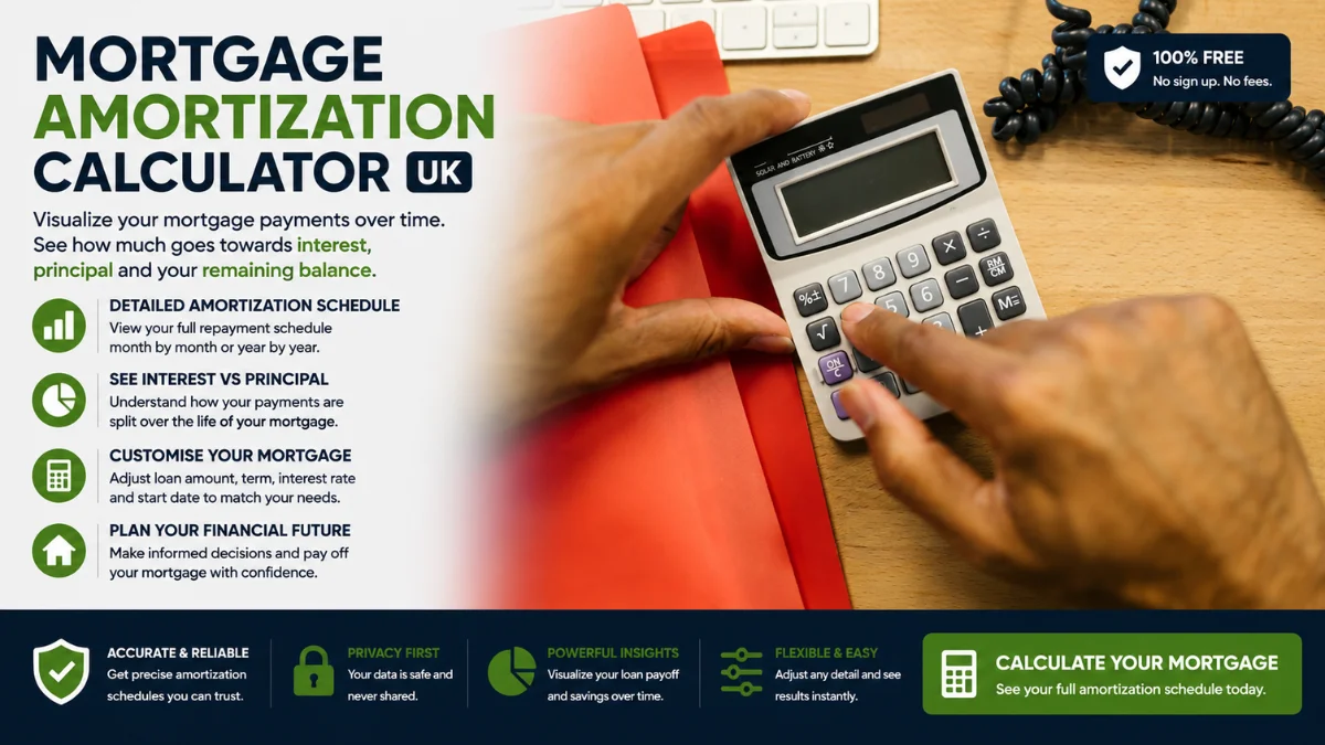 Mortgage Amortization Calculator UK