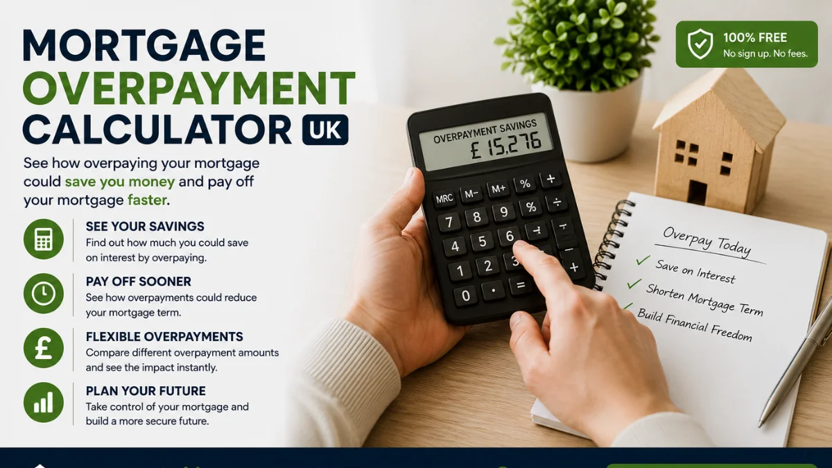 Mortgage Overpayment Calculator UK