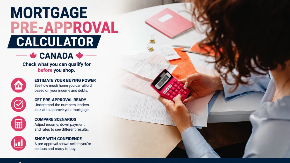 Mortgage Pre-Approval Calculator Canada