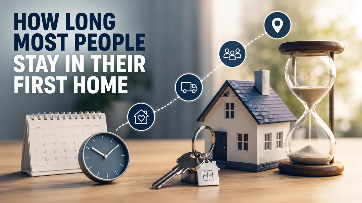 How Long Most People Stay in Their First Home