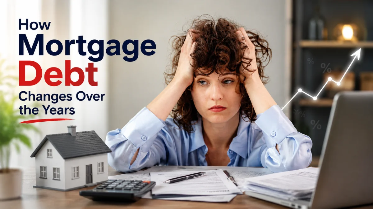 How Mortgage Debt Changes Over the Years
