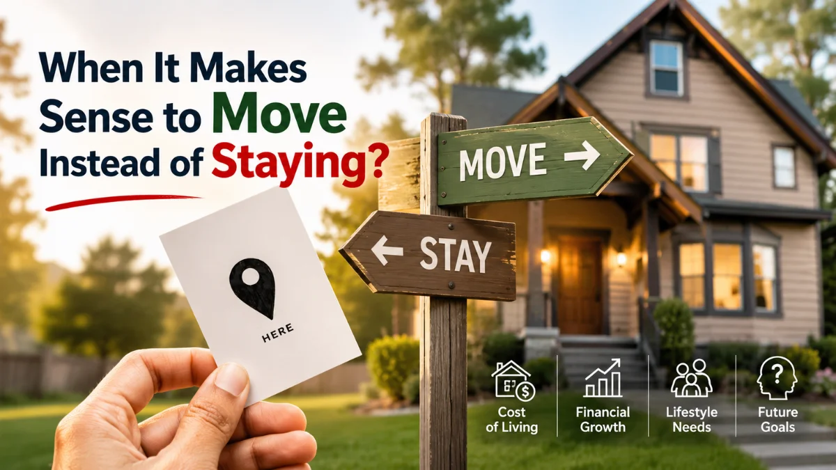 When It Makes Sense to Move Instead of Staying
