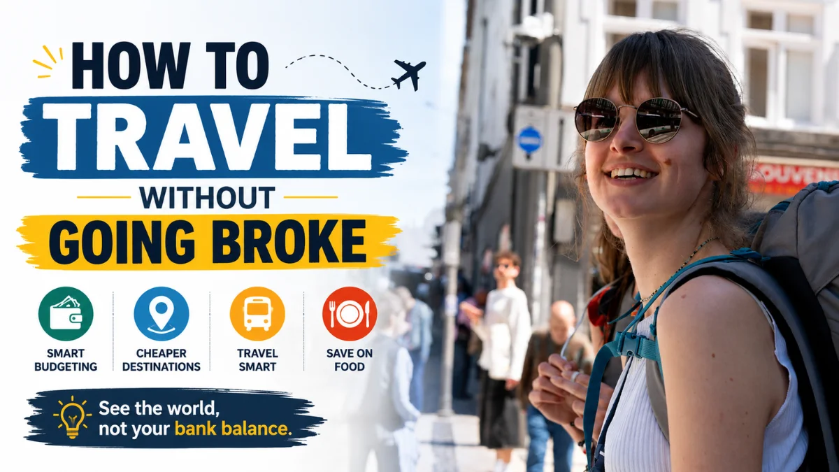 How to Travel Without Going Broke